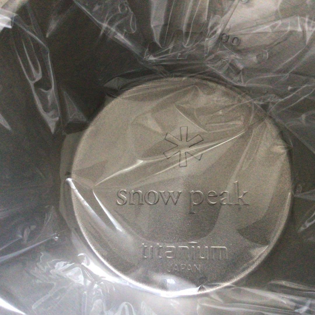 【新品】スノーピーク　5個セット　チタンシェラカップ