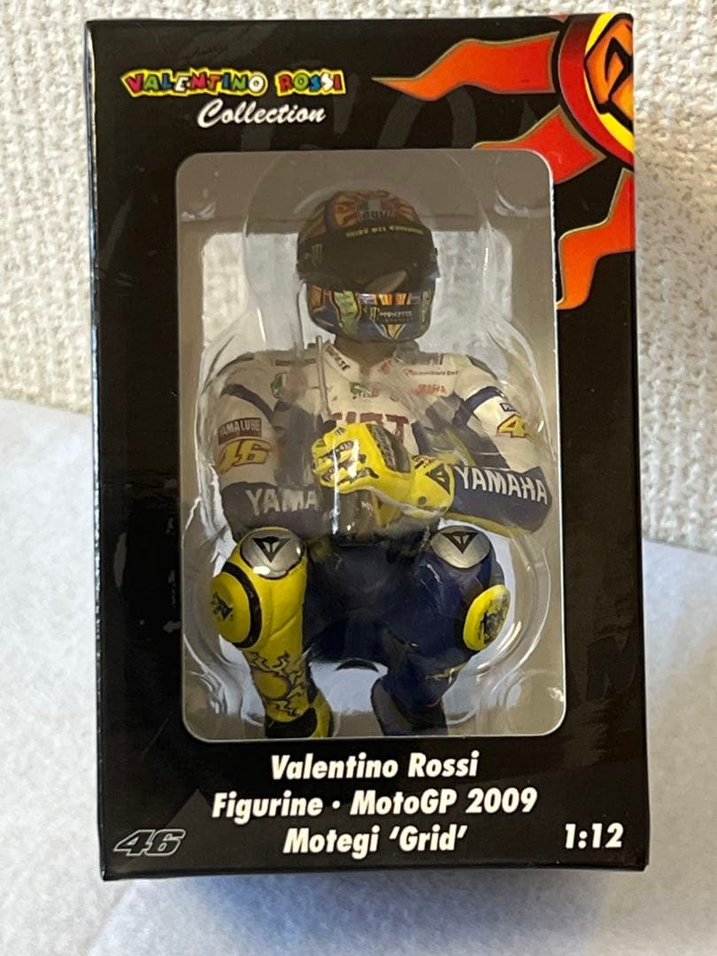 新品、未使用 V.Rossi Figurine MotoGP 2009 1:12