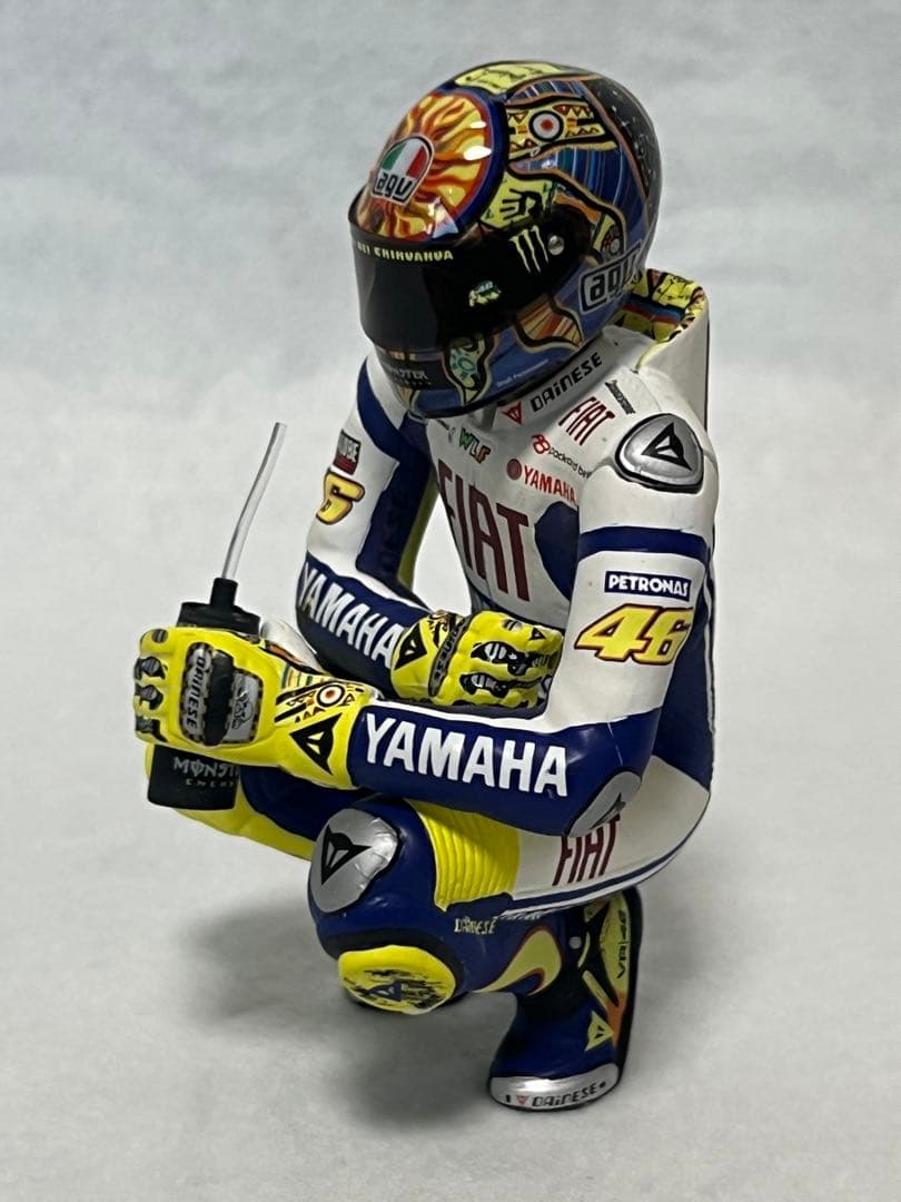新品、未使用 V.Rossi Figurine MotoGP 2009 1:12