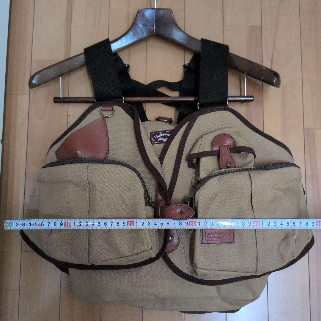 Angler's House フィッシングベスト ベージュ