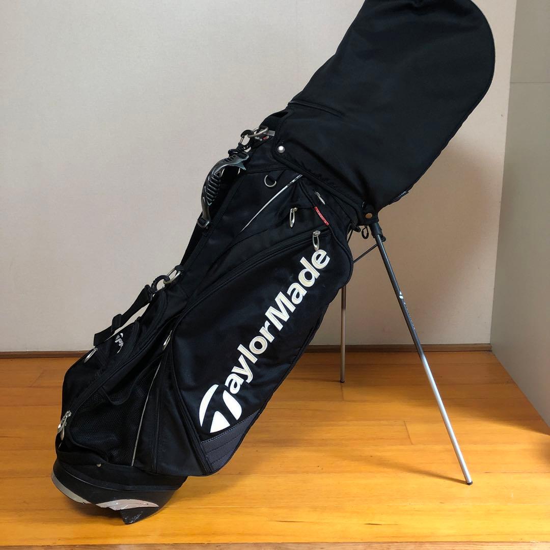 テーラーメイド TaylorMade キャディバッグ スタンド ブラック