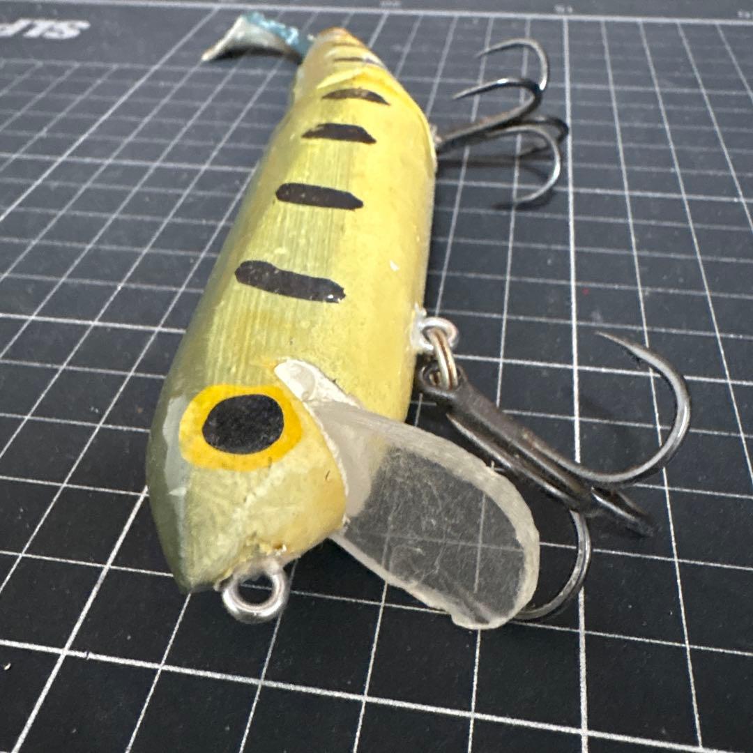 希少アランコール　ACプラグ ACミノー イエロー　系　オールド