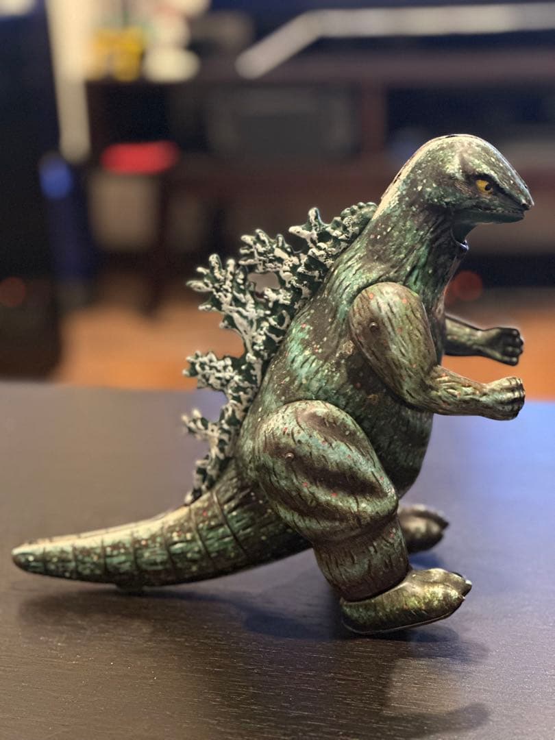 ７０年代　ブリキ製　ゴジラ