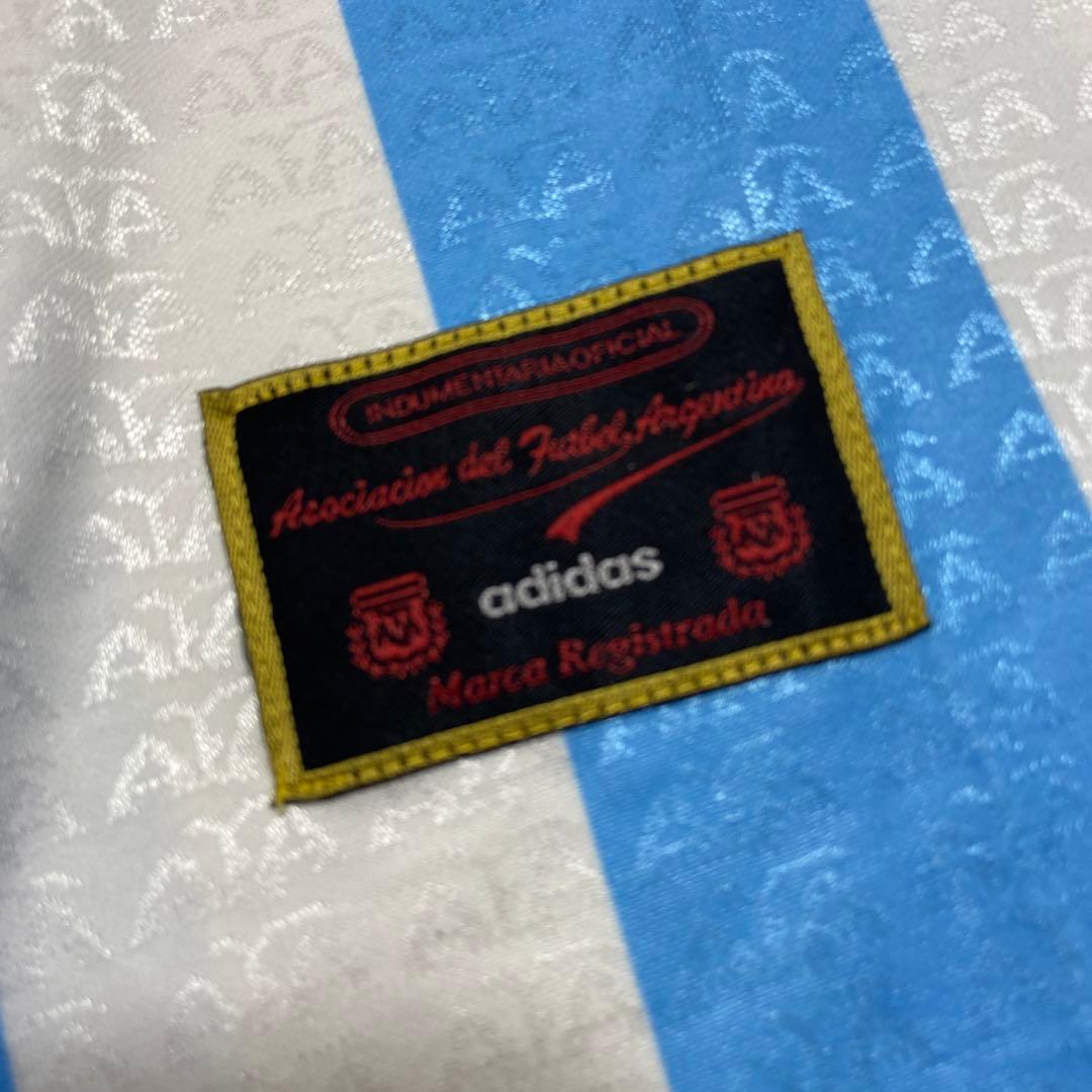 90s adidas アルゼンチン代表 ユニフォーム ゲームシャツ