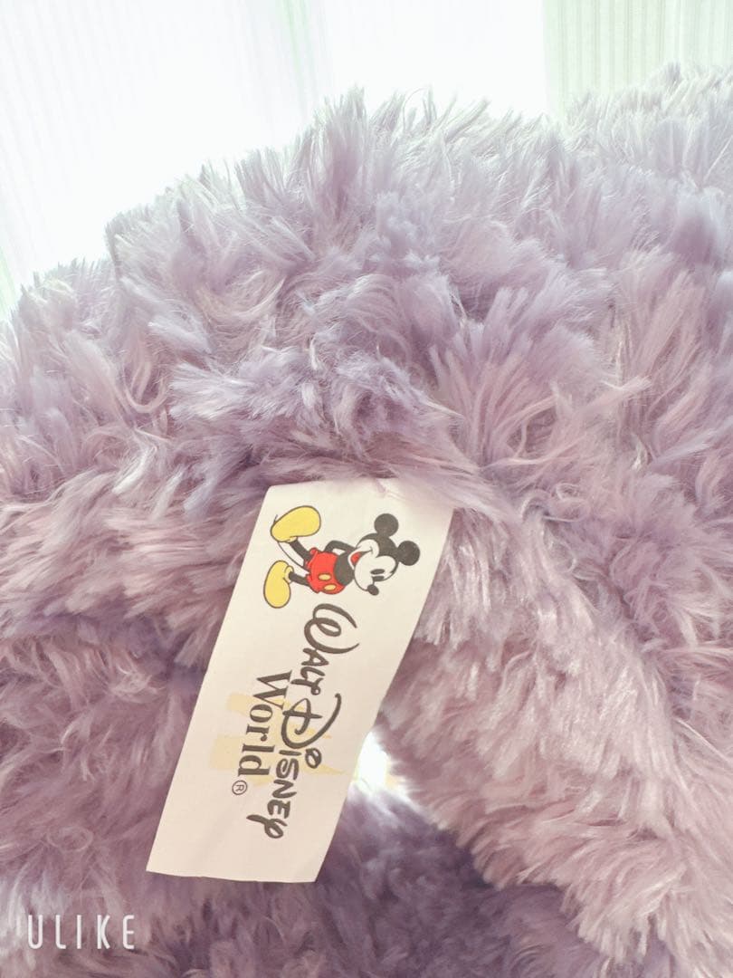 wdw ダッフィー パープル　ディズニーベア　ぬいぐるみ