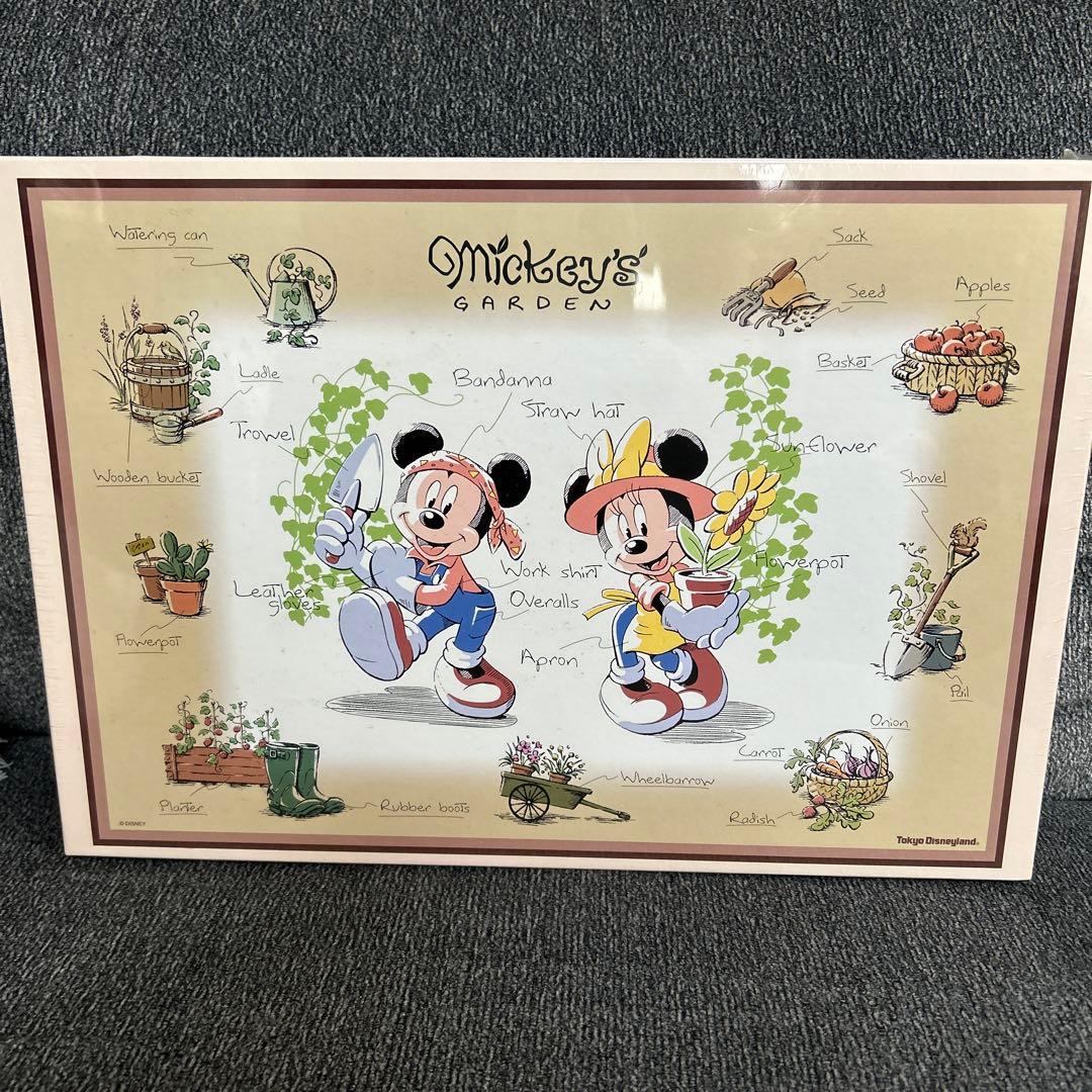 ミッキーズガーデン　ディズニーランド　パズル　1000ピース　廃盤　希少