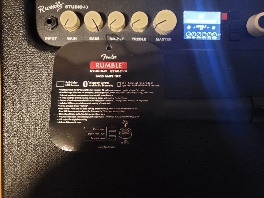 Fender Rumble Studio 40 ベースアンプ