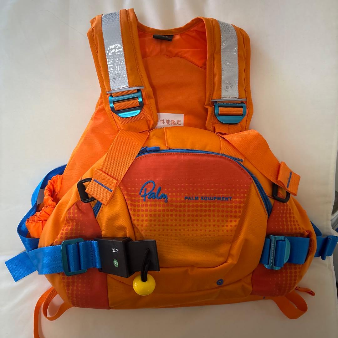 『値下げ中』Palm ライフジャケット L3-12368 大人用 オレンジ