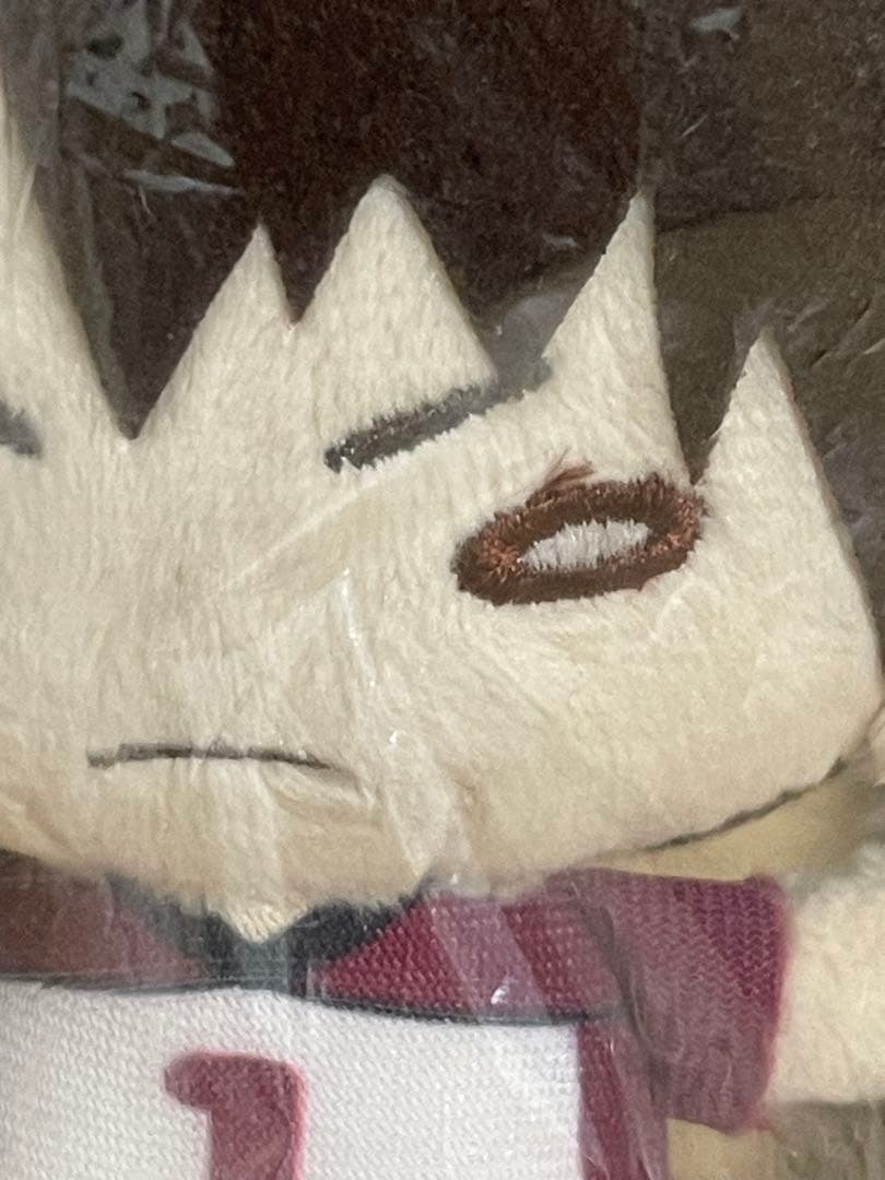 ハイキュー！！ にとたん ボールチェーン付ぬいぐるみ ユニフォーム 牛島若利