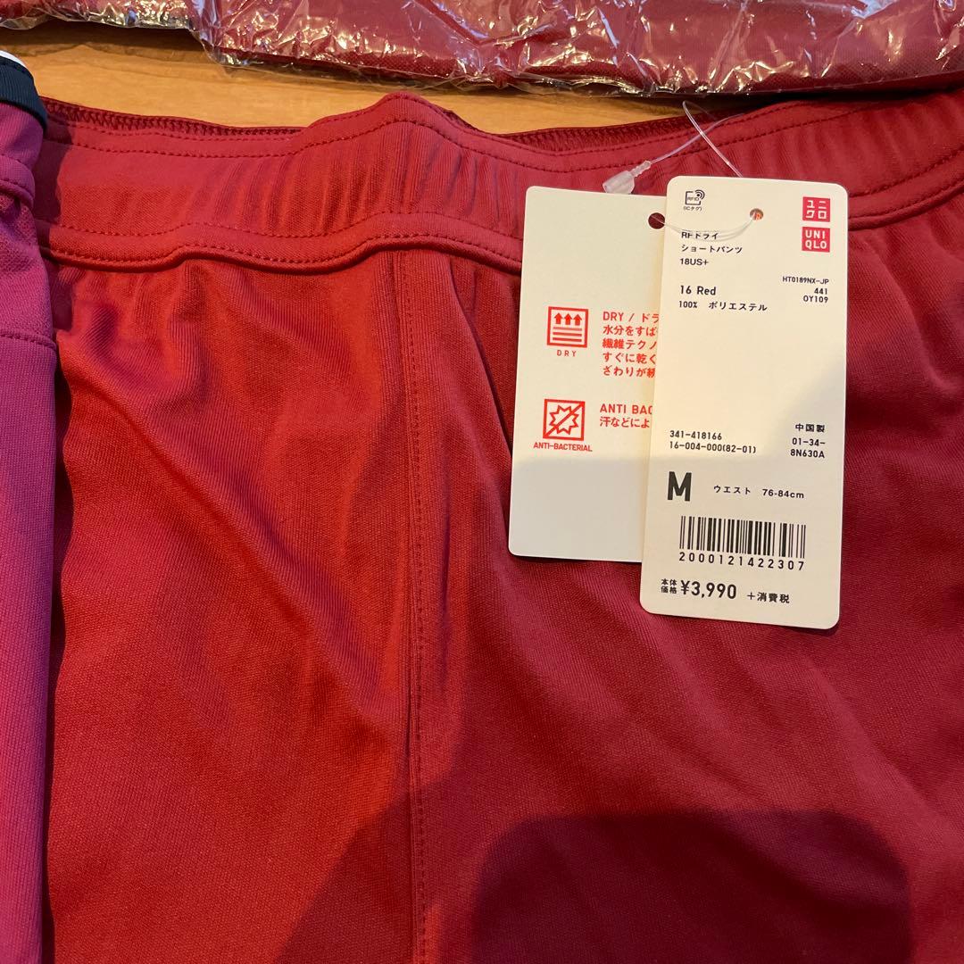 F*a様 UNIQLO RFモデルハーフパンツ Mサイズ 2色& シャツLサイズ