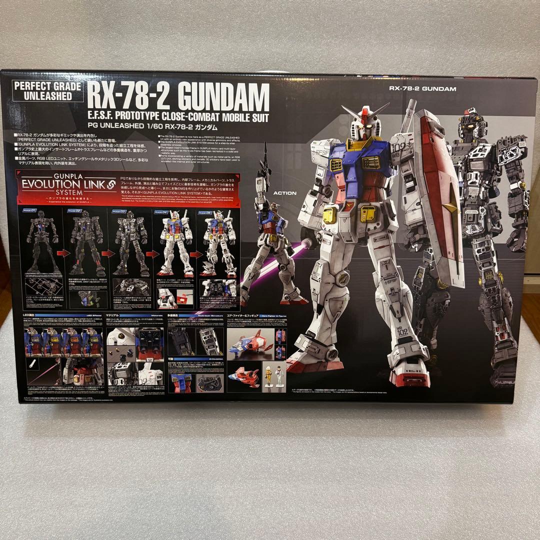 B*e様 PG UNLEASHED 1/60 RX-78-2 ガンダム PGU