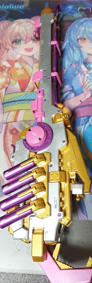 塗装完成品 RG Hi-νガンダム ハイパーメガバズーカランチャー