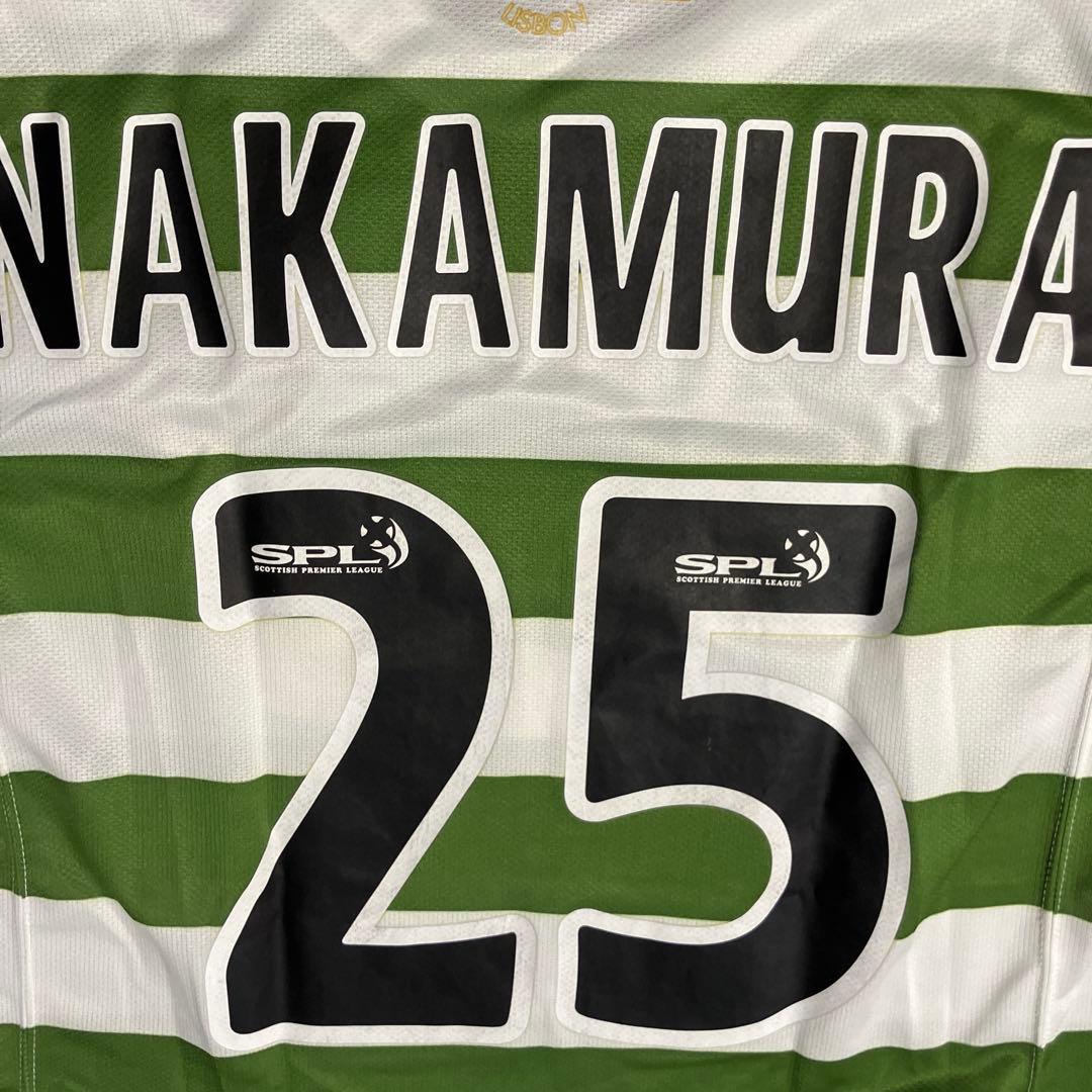 #218 セルティック 中村俊輔 07/08 ユニフォーム 記念 1967年