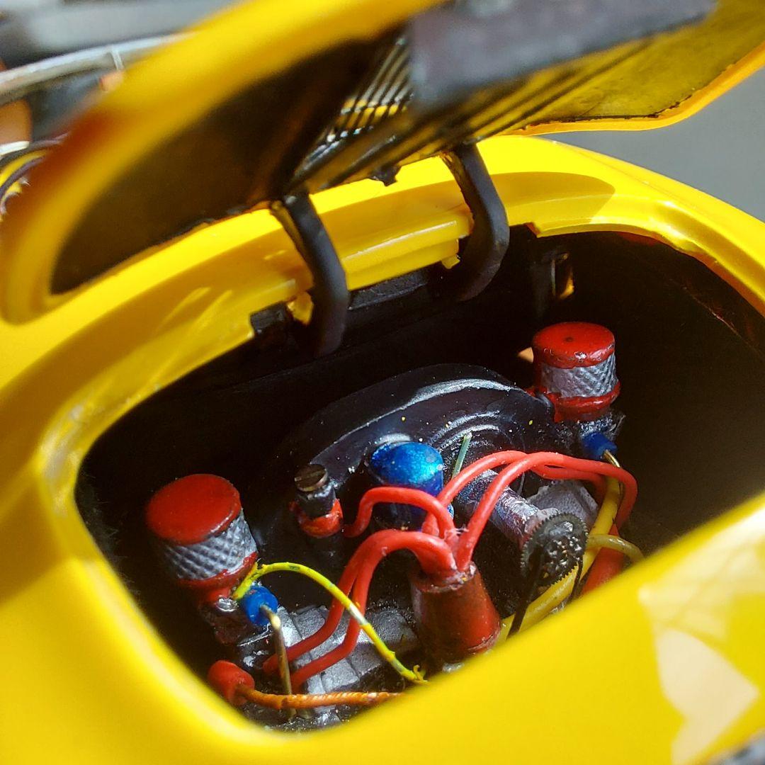 ポルシェ 356 イエロー オープンカー