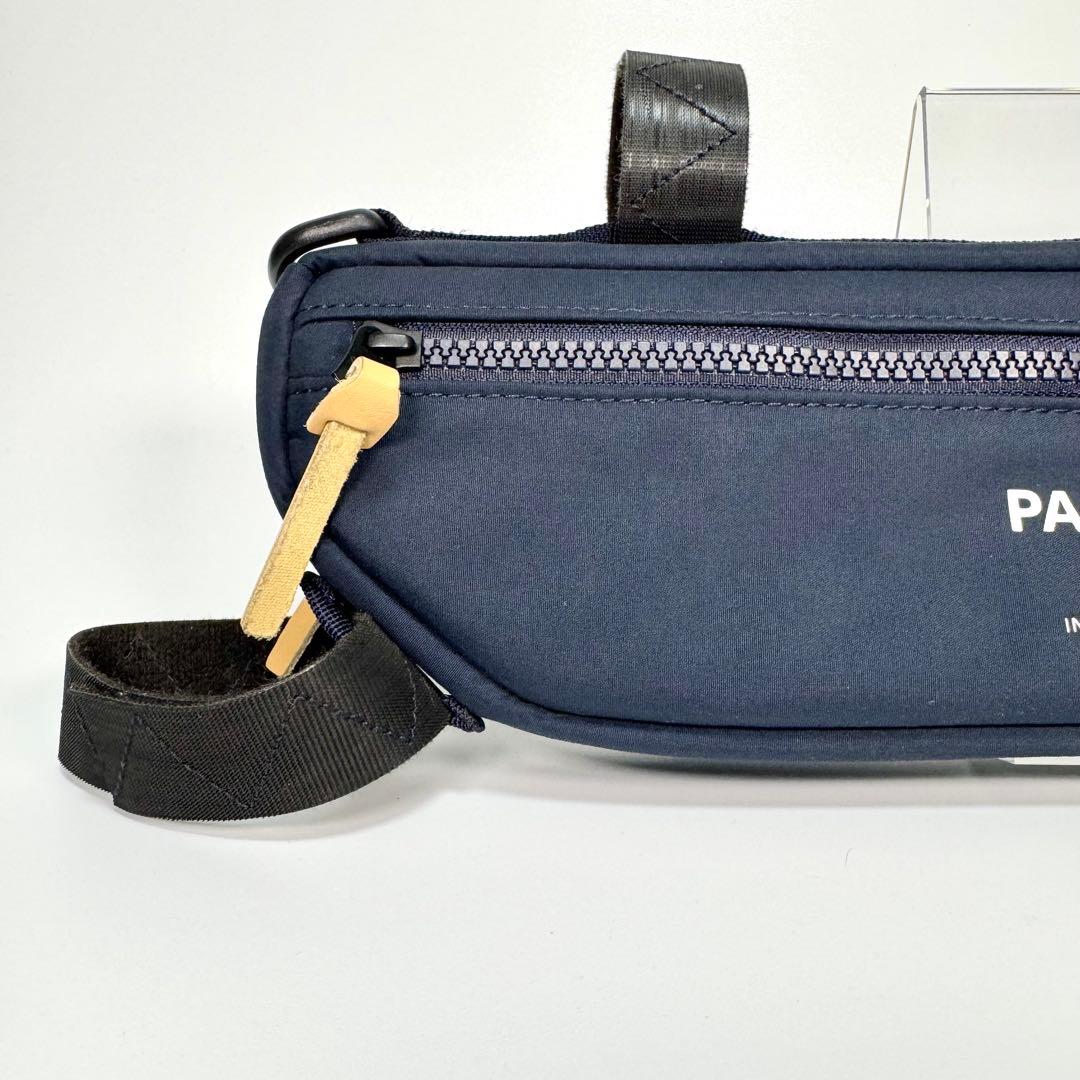 パスノーマルスタジオ× Porter フレームバッグ ネイビー 【美品】