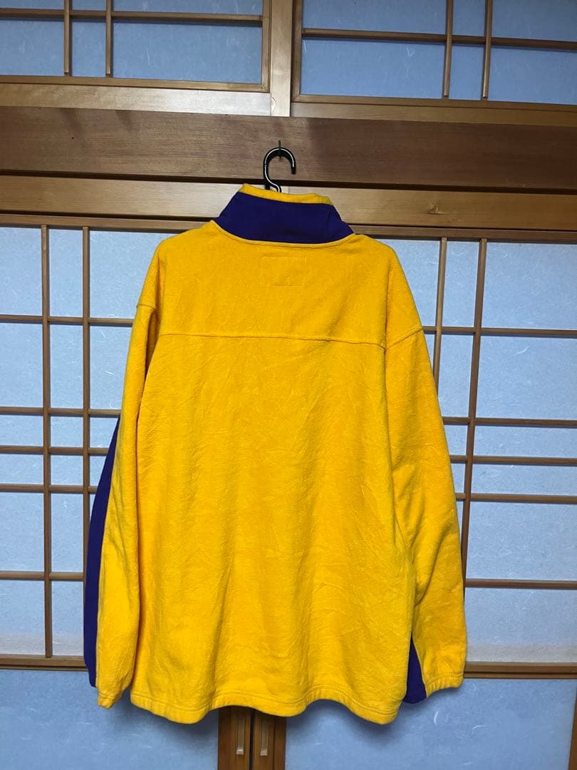 Vikings ハーフジップ ウェア 紫と黄色