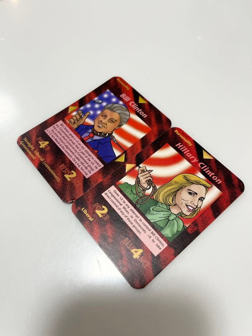 イルミナティカードBillClinton、HillaryClintonフリーメイ