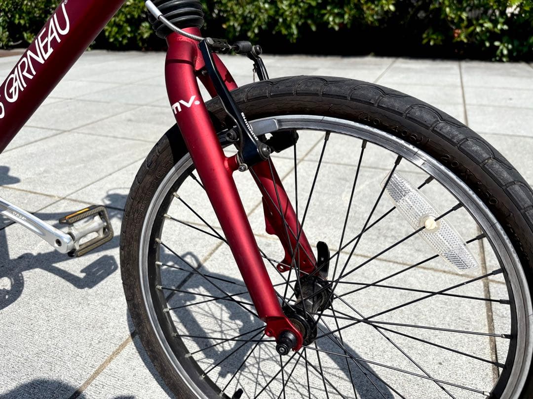 【引取限定】ルイガノ MV2 ミニベロ LOUIS GARNEAU マットレッド