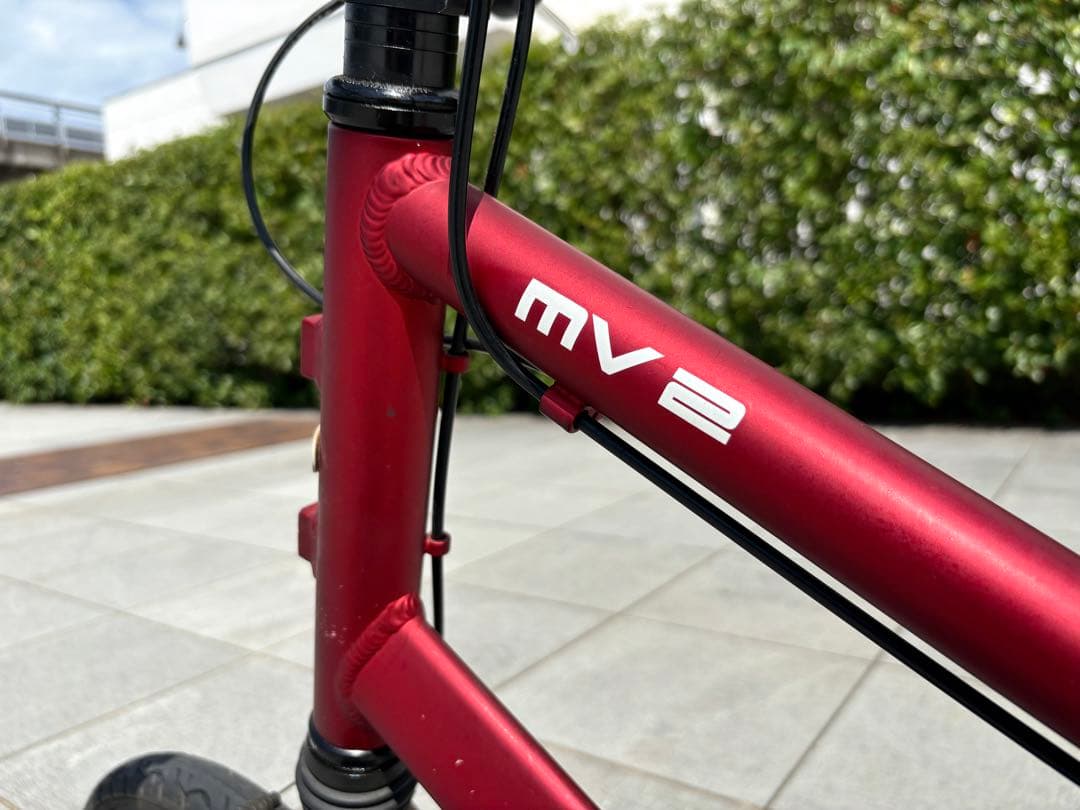 【引取限定】ルイガノ MV2 ミニベロ LOUIS GARNEAU マットレッド