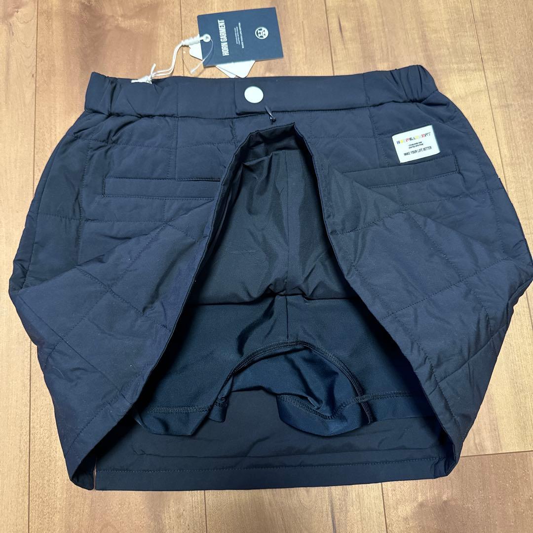 長袖ポロシャツ　保温素材　中綿　スカート　セットアップ　秋冬　サイズ36 新品