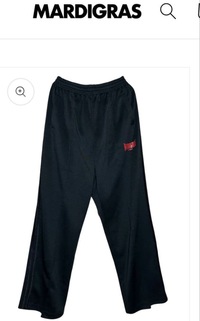 清春 MARDI GRAS トラックパンツ L 新品 ジャージ 黒夢 SADS