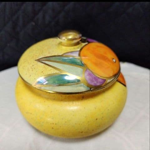 超々レアー、スージークーパー、グロリアラスターの蓋付きポット、約100年前の作製