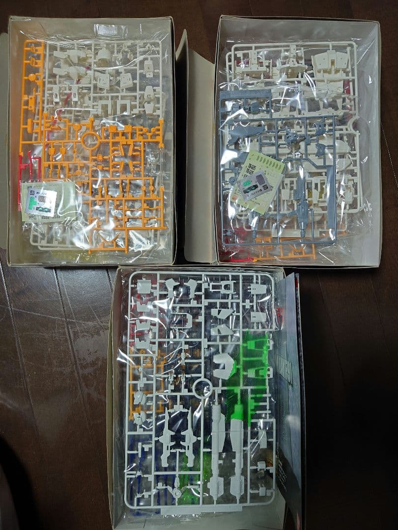 MG　ガンダム4号機・5号機・F91セット