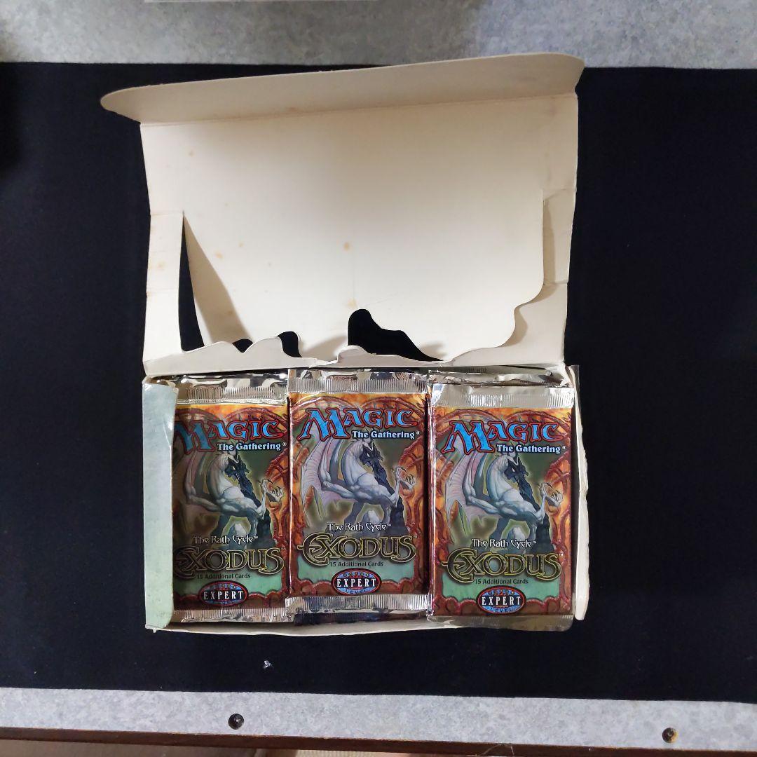 ●【シュリンクを全てはがし済み】エクソダス（EXODUS）ブースター　英語　１箱
