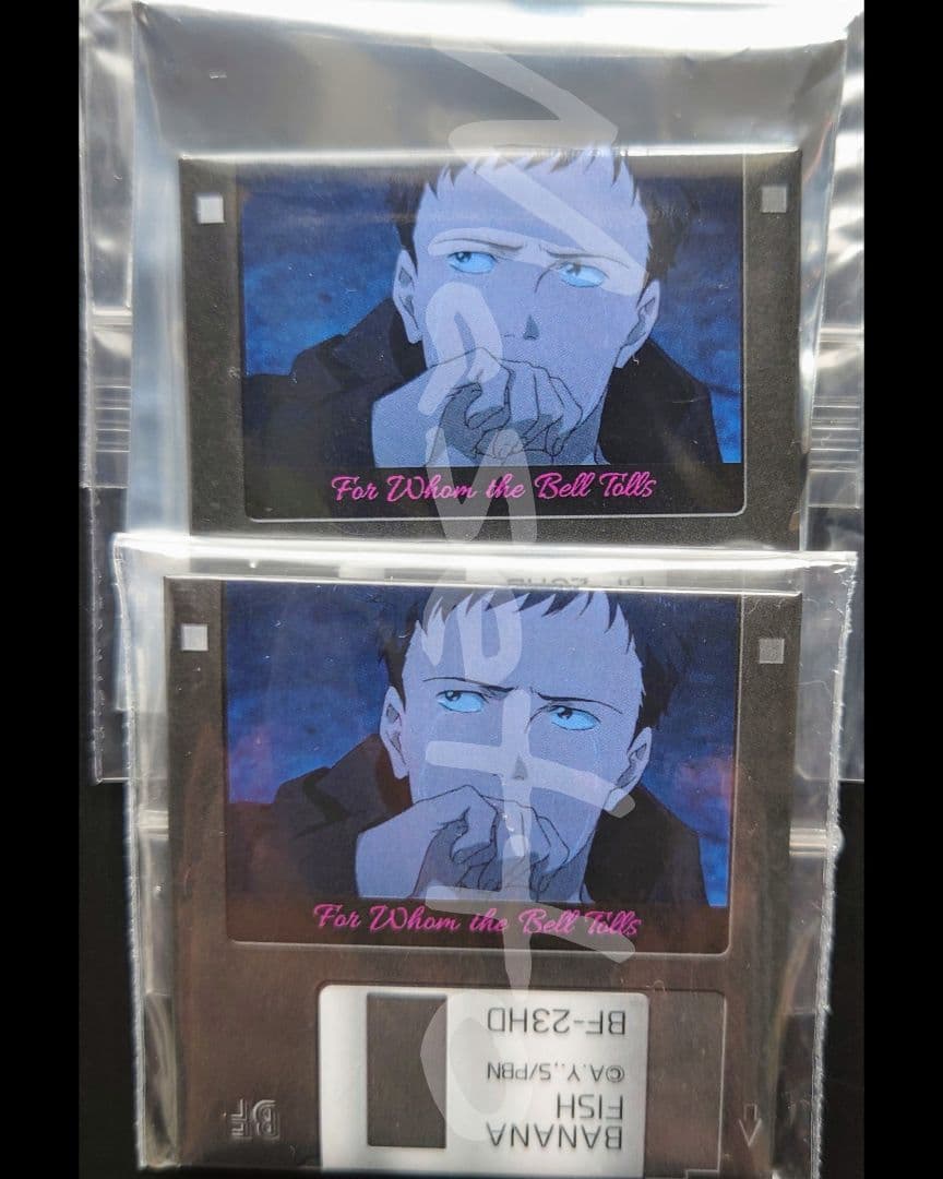 【稀少品】バナナフィッシュ フロッピー風缶バッジ vol.4 コンプリート