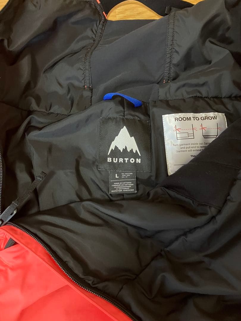 BURTON スノーボードウェア上下セット　子ども用　ユースサイズ