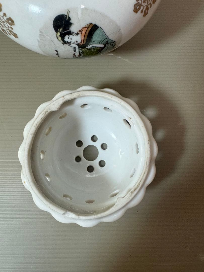 2796 薩摩焼　香炉　銘なし