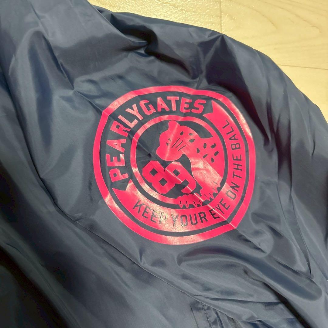 パーリーゲイツ　ツインスニード 　2枚セット モックネック　黒　ネイビーピンク