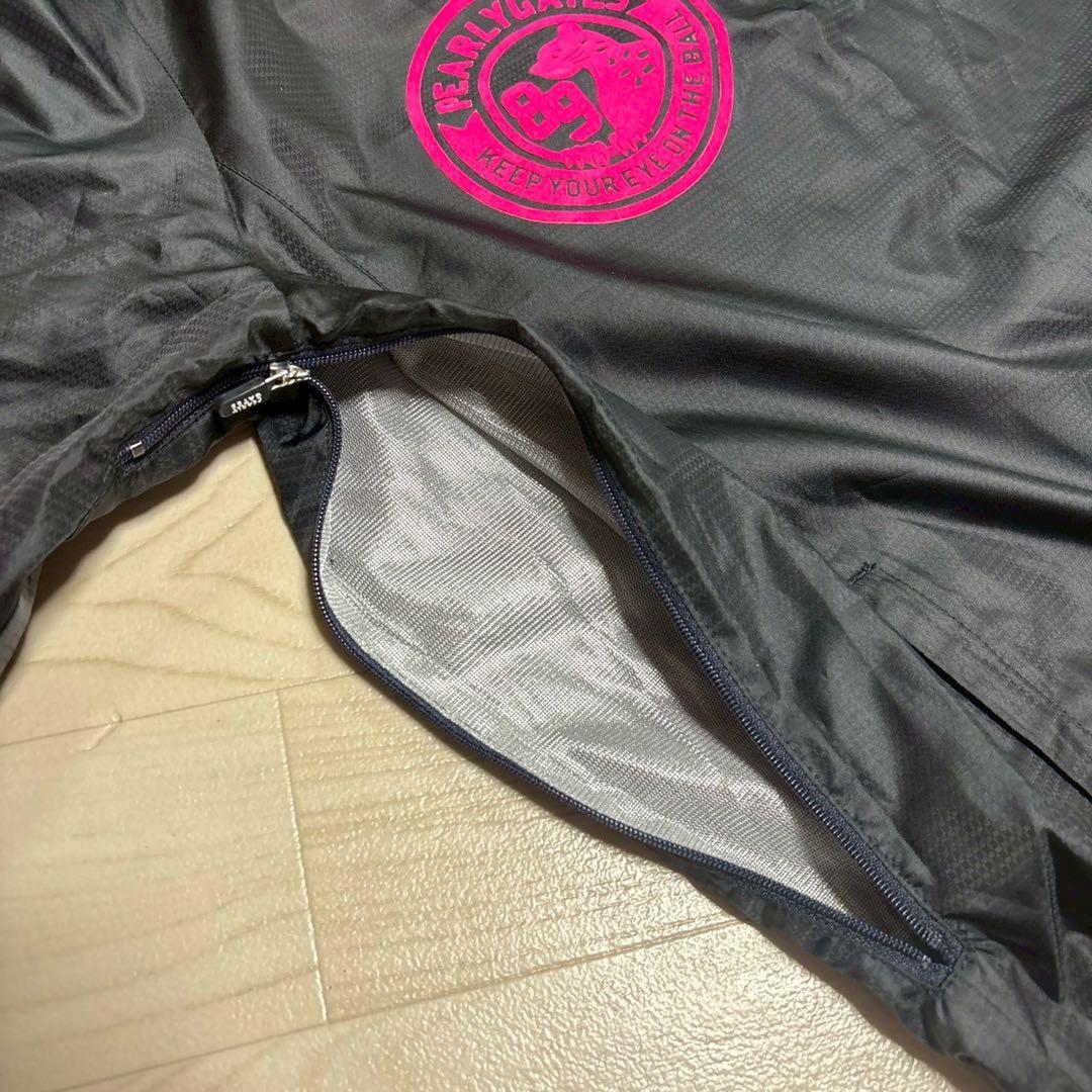 パーリーゲイツ　ツインスニード 　2枚セット モックネック　黒　ネイビーピンク