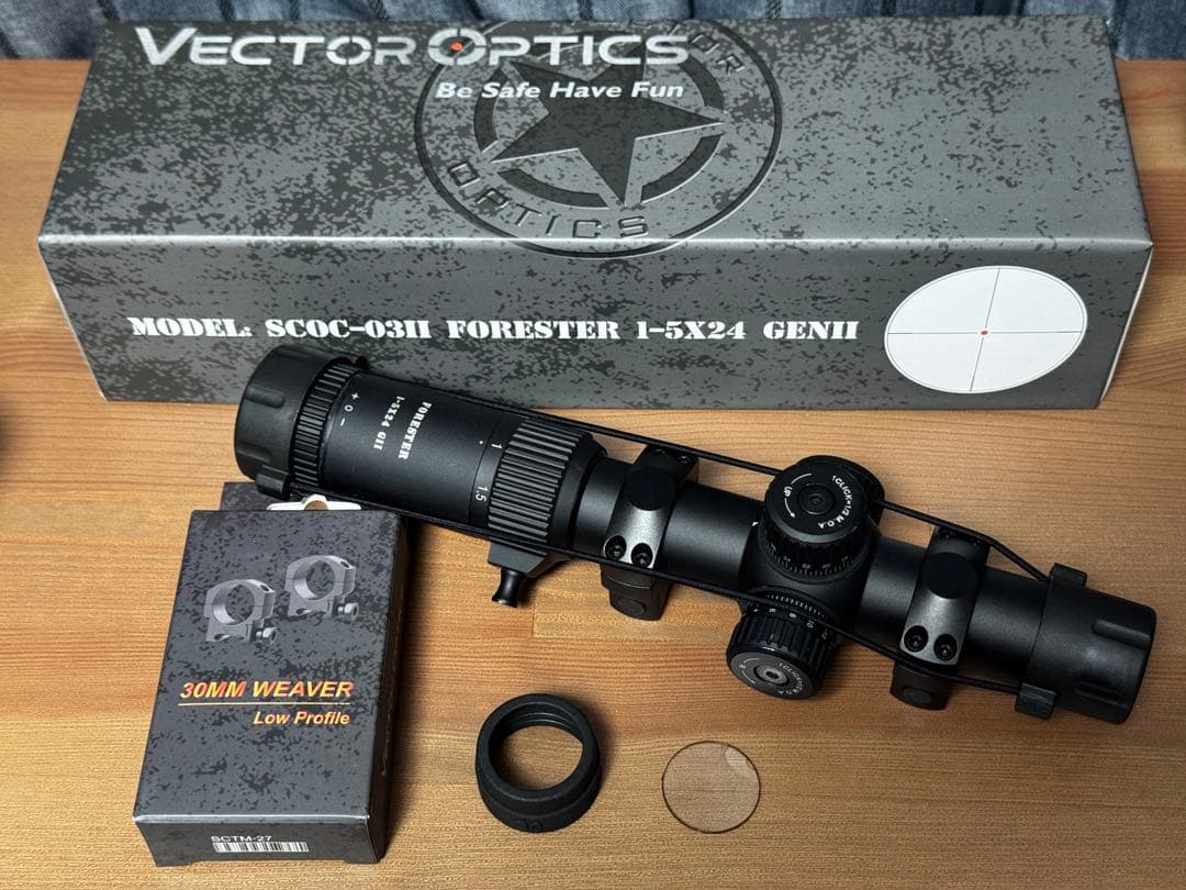 トイガン VectorOptics Forester 1-5x24mm GEN2