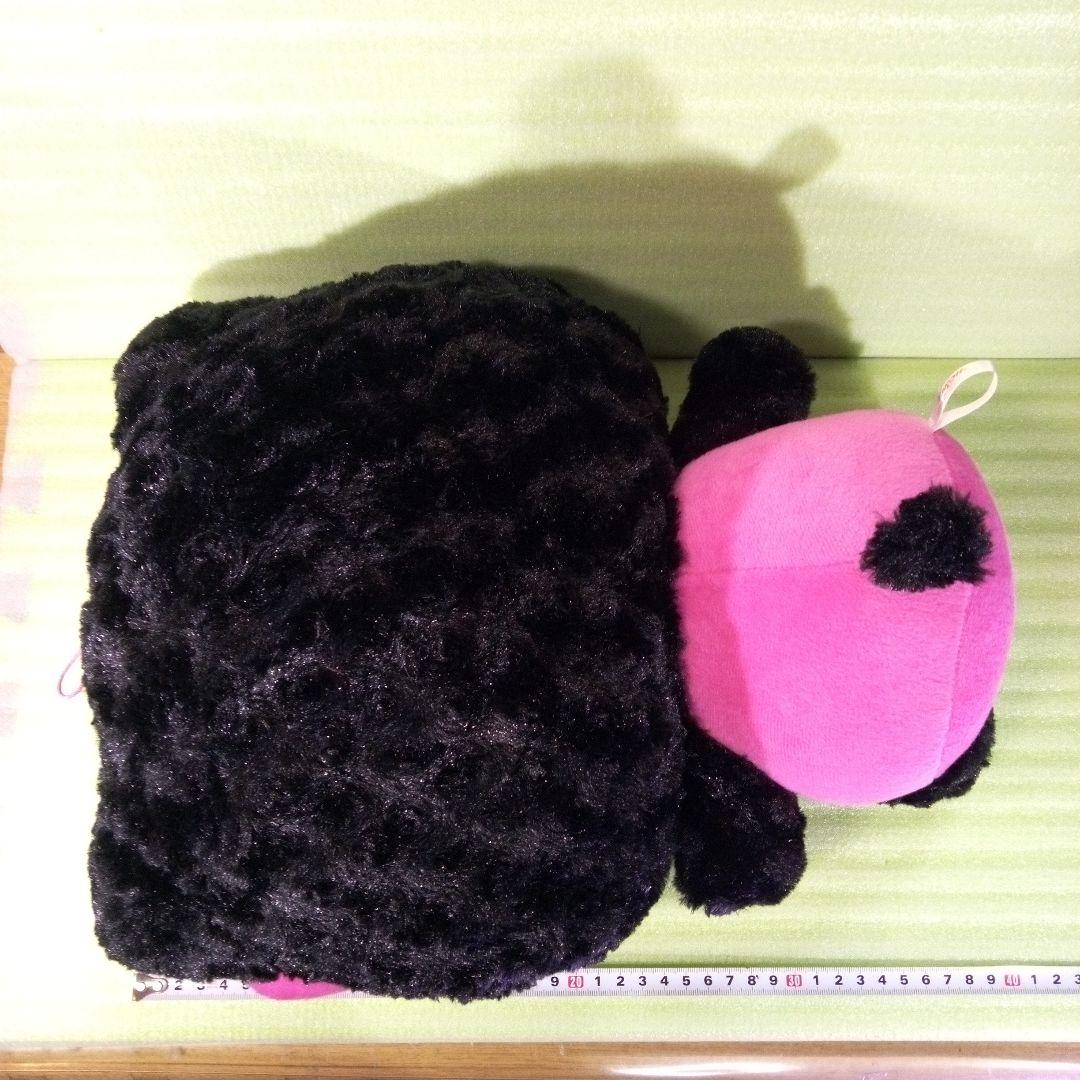 ハローキティ　ぬいぐるみ　EIKOH　エイコー　黒　ブラック　ピンク　レア