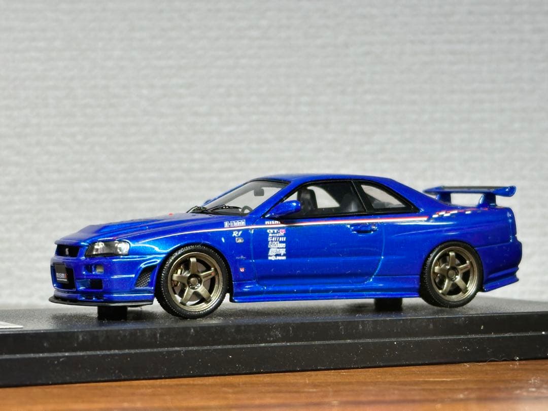 fw15専用 HPI 1/43 スカイライン GT-R R34 R-tune