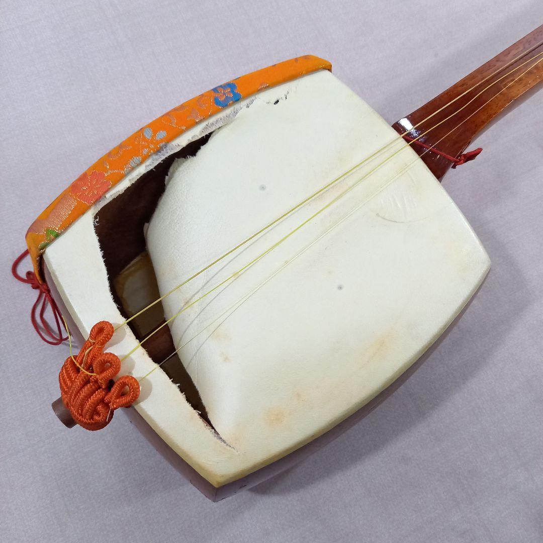 三味線 全長約92cm 昭和製造品 和楽器 現状渡し
