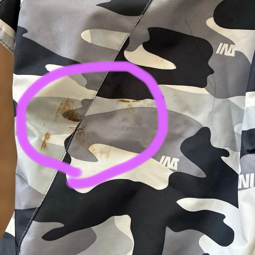 INSPECTIONIオレンジジャケット LL 迷彩パンツセット　2L