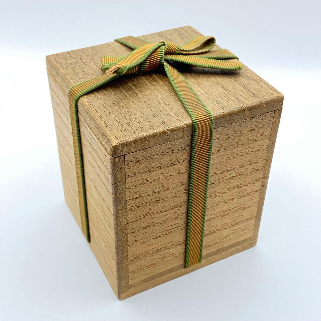 淡々斎書付 茄子茶入 膳所焼　陽炎園　共箱入　茶道具　濃茶器　唐物