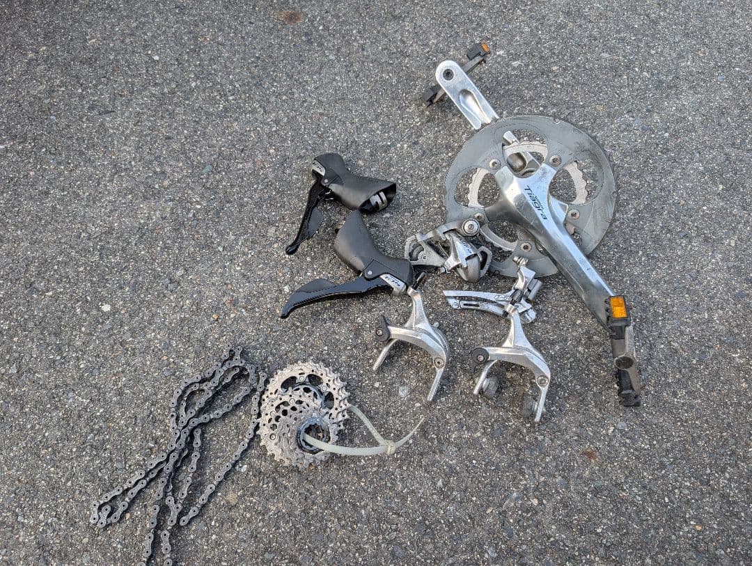 8*6様 Tiagra コンポーネントセット