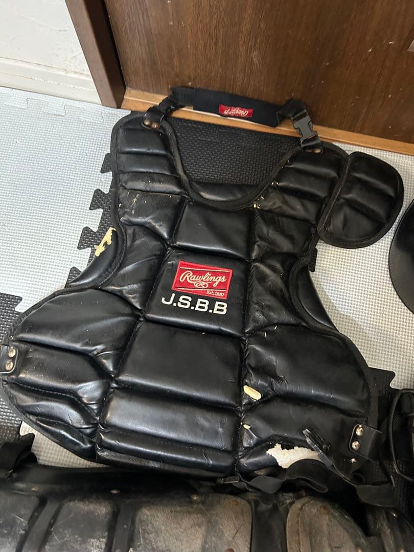 軟式用　ローリングス　キャッチャー防具　道具　プロテクター