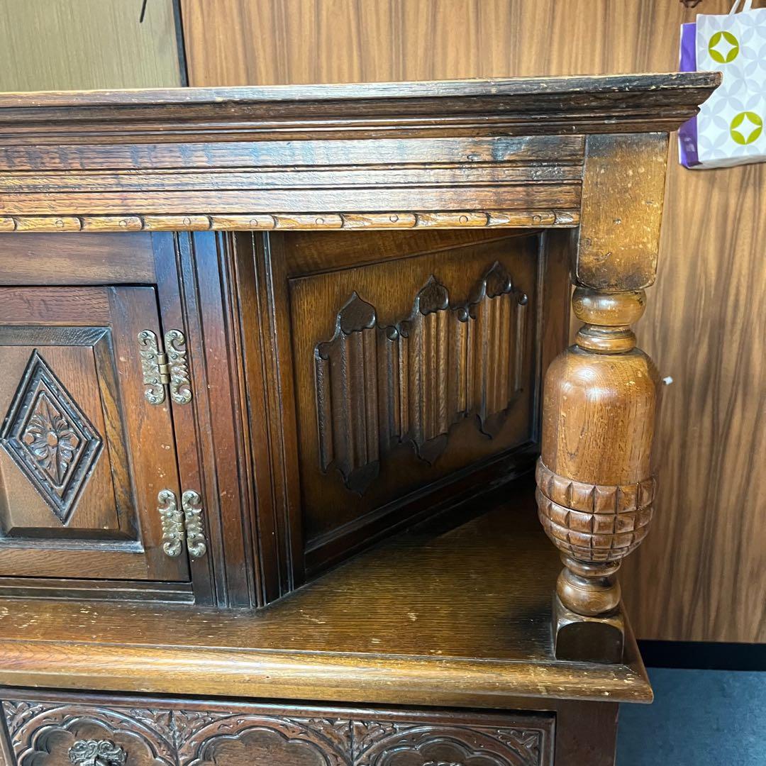 【英国Old Charm】カップボード サイドボード Wood Bros