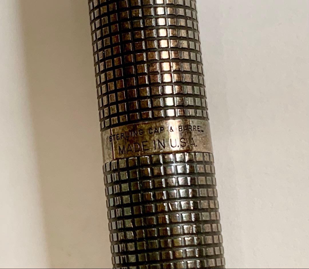 Parker 75 シズレ 刻印あり K14 スターリングシルバー 万年筆