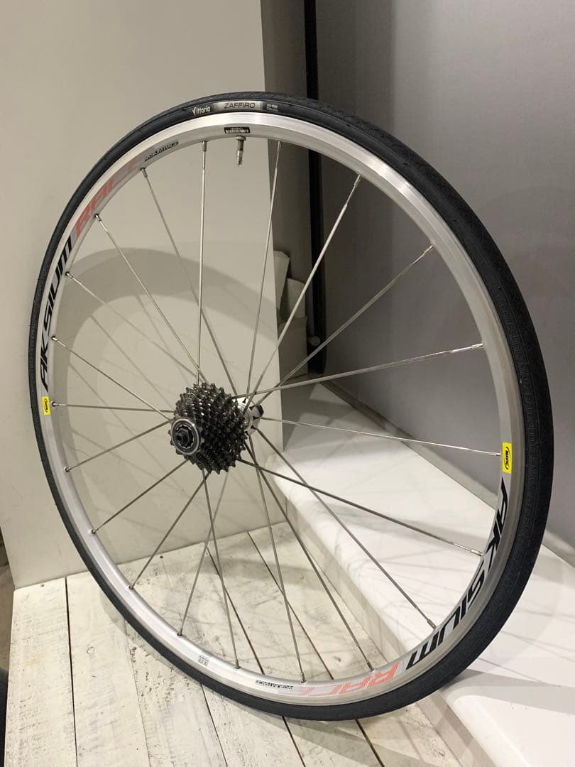 ◆Mavic AKSIUM RACE/マビック◆リアホイール＆スプロケ＆タイヤ