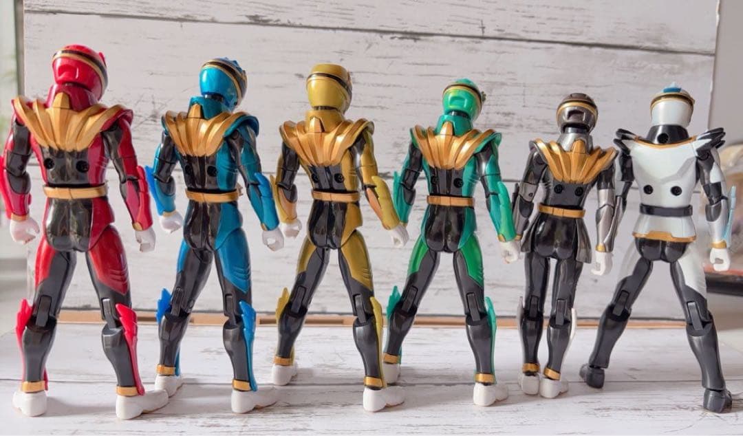 コストコ ゴジュウジャーSPセット1.2 アクションヒーロー 追加フル塗装済み