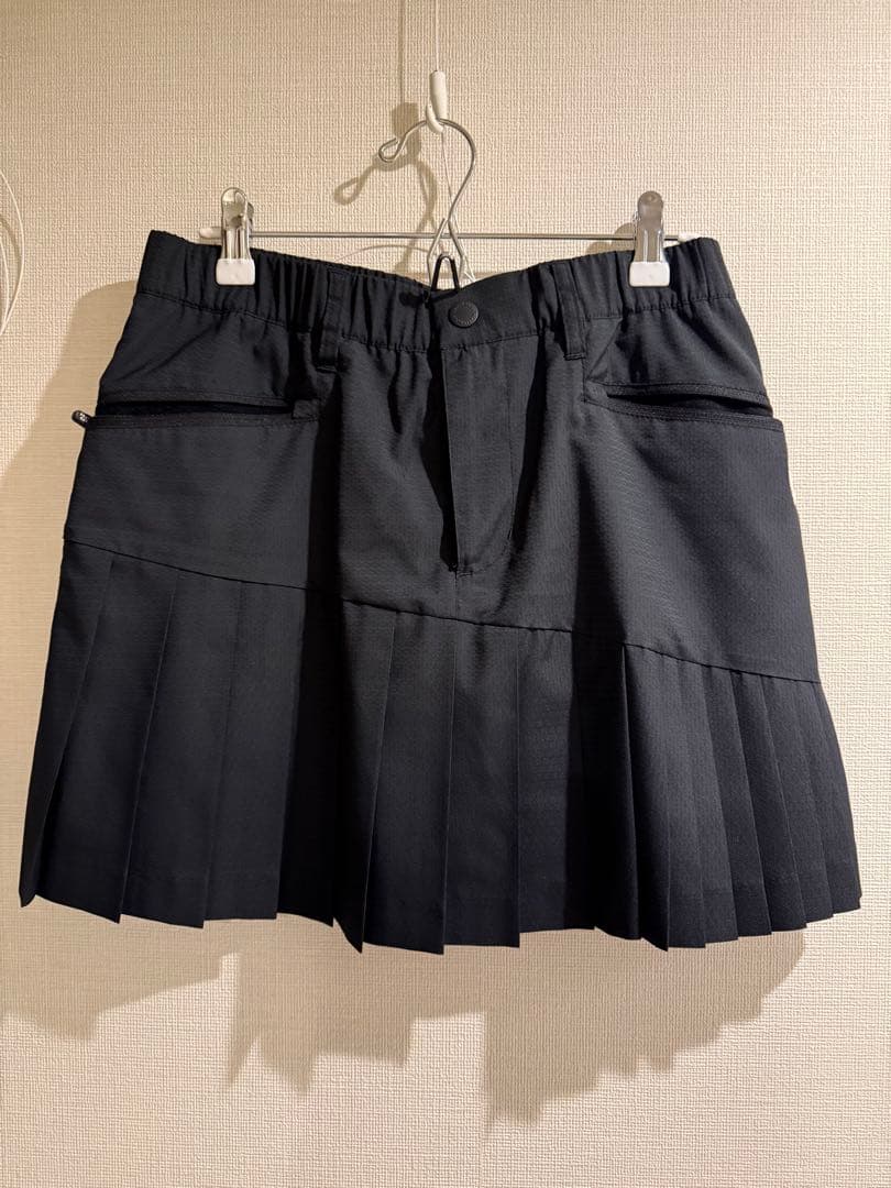 シュガーパーリーゲイツ黒 プリーツスカート レディース ゴルフ　サイズ1