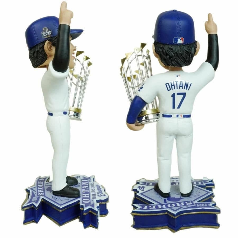 大谷翔平ボブルヘッドフィギュアワールドシリーズチャンピオントロフィー