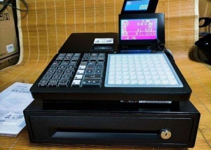 カシオレジスター　SR-CS550　1724444