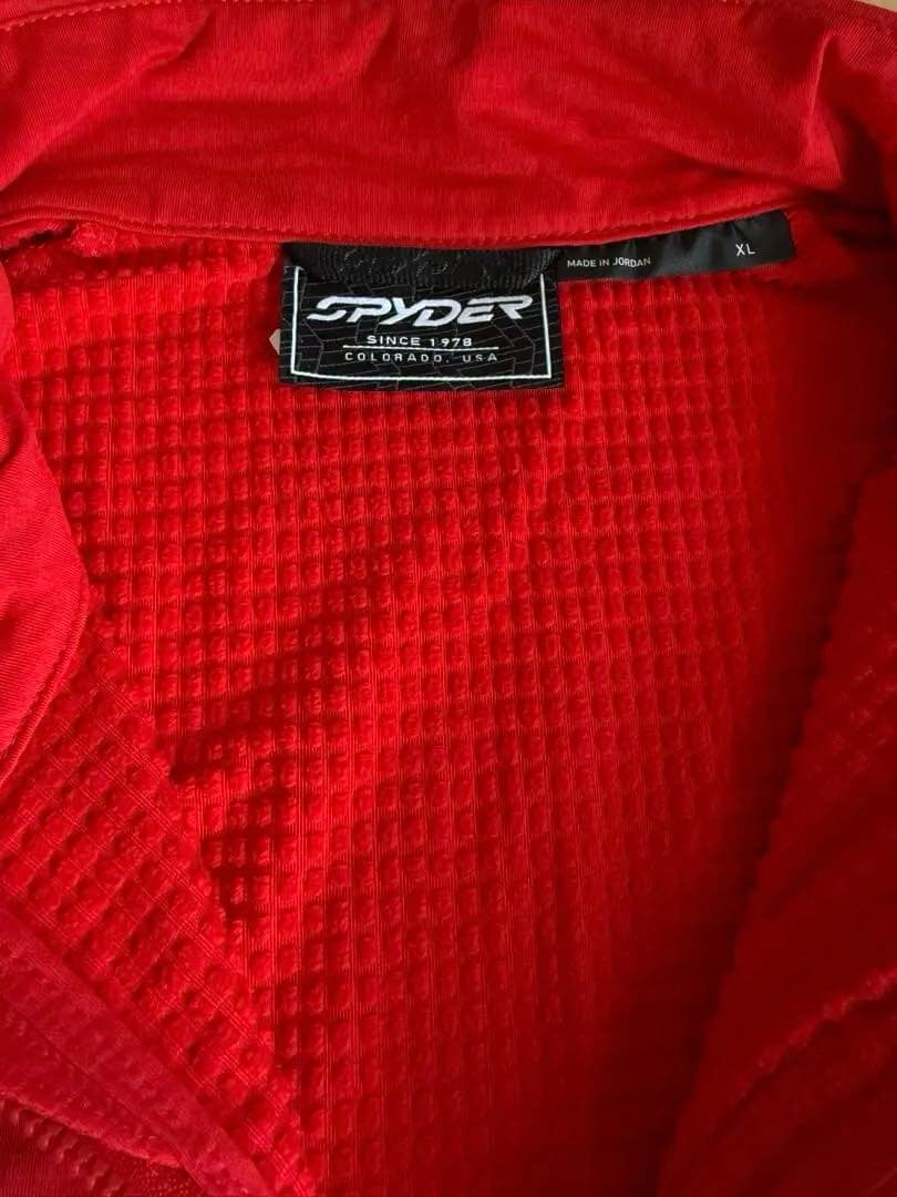 新品 SPYDER GROWLER FLEECE 1/2 ZIP SPR-XL
