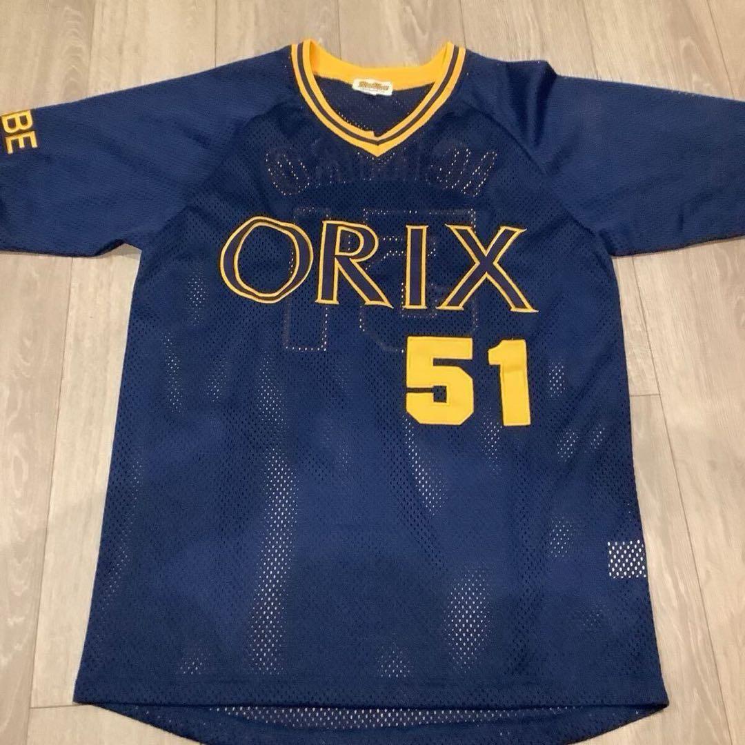 オリックスブルーウェーブ　イチロー　ビジターユニフォーム　フリーサイズ